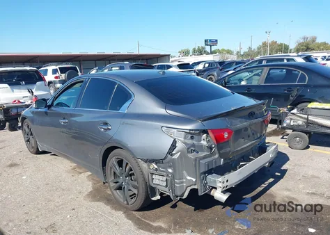 2017 Infiniti Q50 3.0T Premium from USA, damaged, VIN JN1EV7AP3HM742802